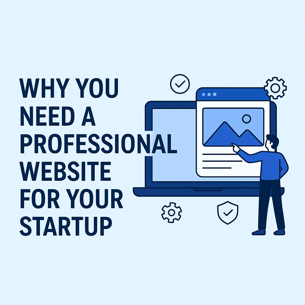 Why You Need a Professional Website for Your Startup